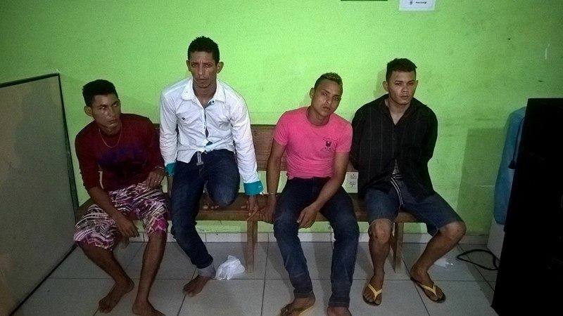 Quarteto acusado de praticar roubo em Manoel Urbano é preso em Sena Madureira