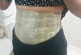 PRF prende mulher com cocaína colada ao corpo na BR-317
