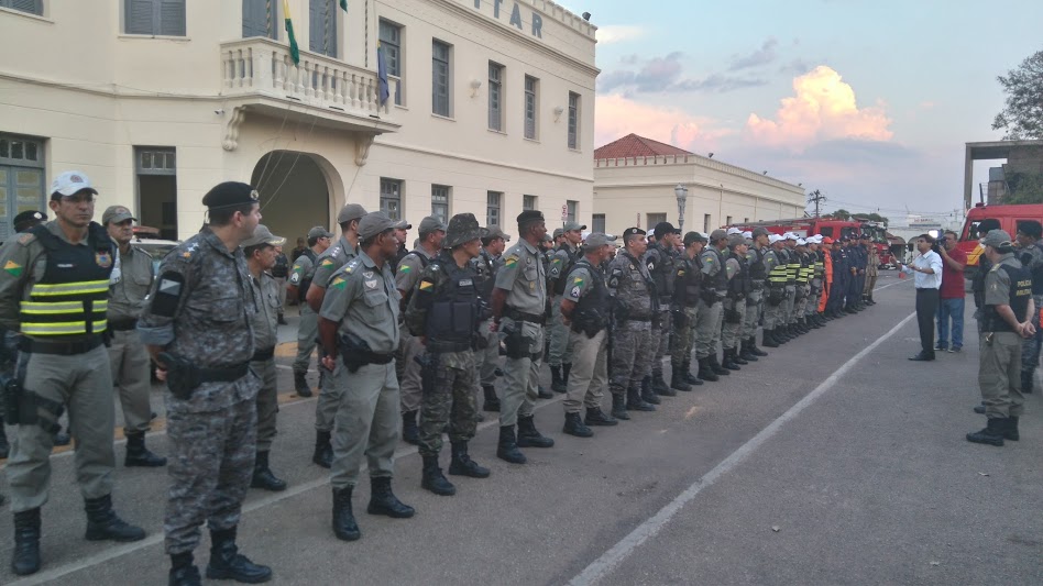 Força-tarefa de segurança reúne 373 homens e dá início à operação intensiva de combate ao crime