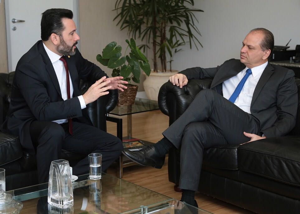 Alan Rick garante recursos com Ministro da Saúde para o Hospital de Acrelândia