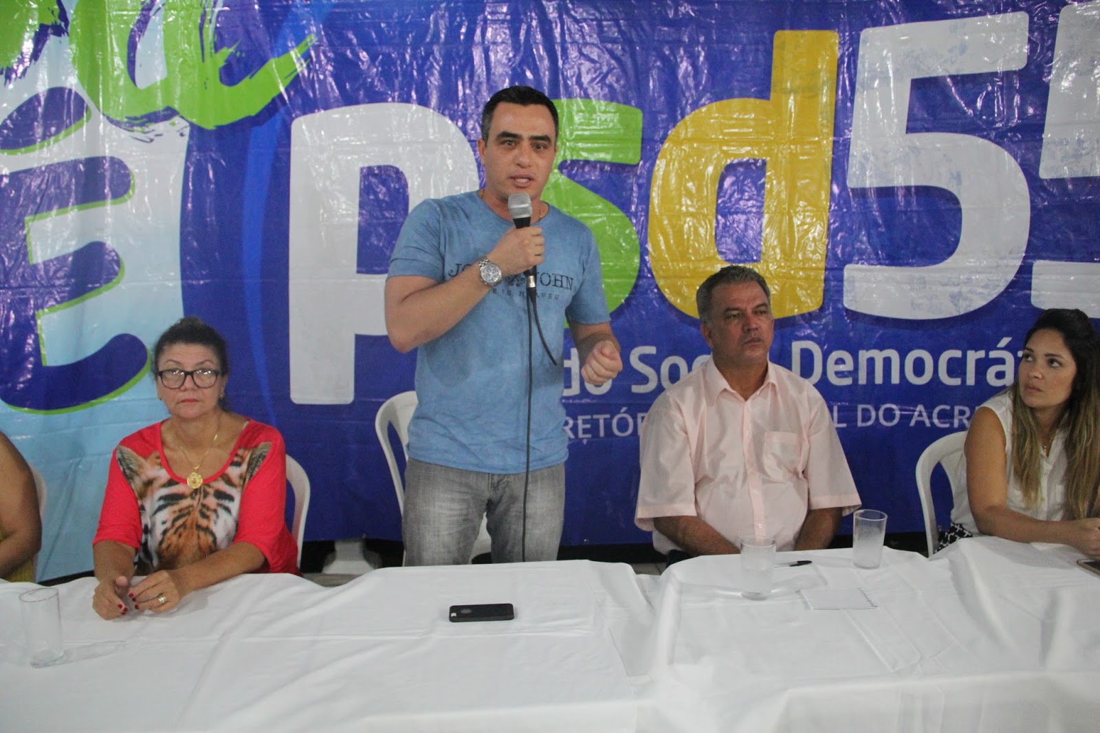 André Maia será oficializado hoje como candidato do PSD à prefeitura de Senador Guiomard