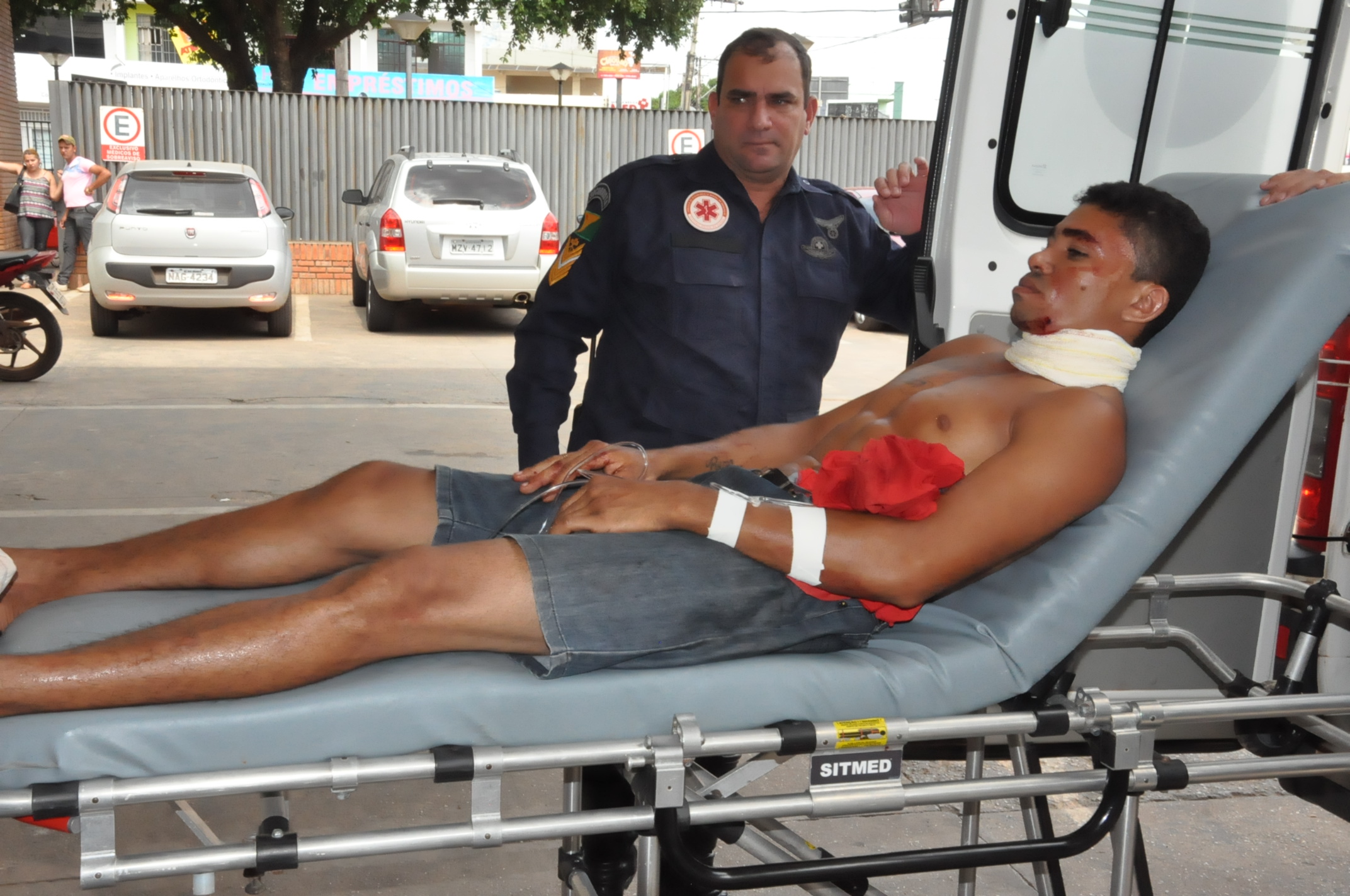 Homem é atingido com tiro no pescoço no Bairro Taquari; suspeito não foi encontrado