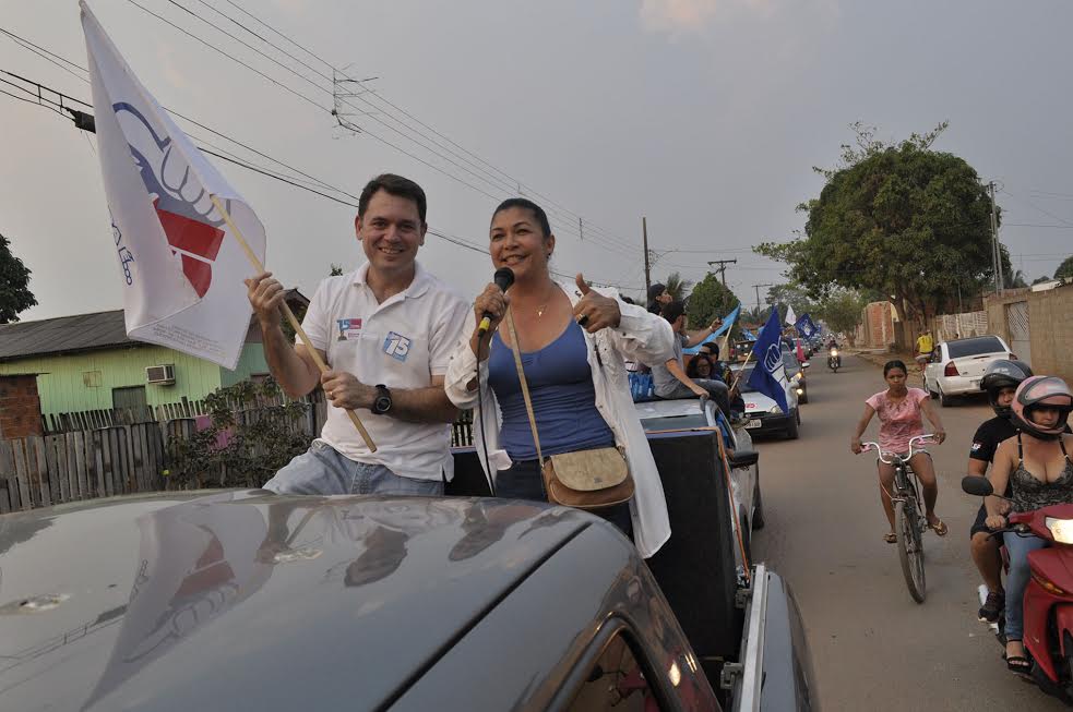 Com Flaviano, Eliane e Alysson promovem carreata na Baixada da Sobral