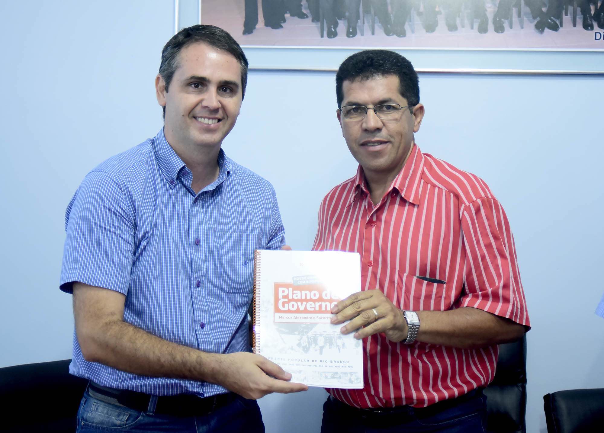 Eleições 2016: Marcus Alexandre entrega plano de governo na Associação Comercial