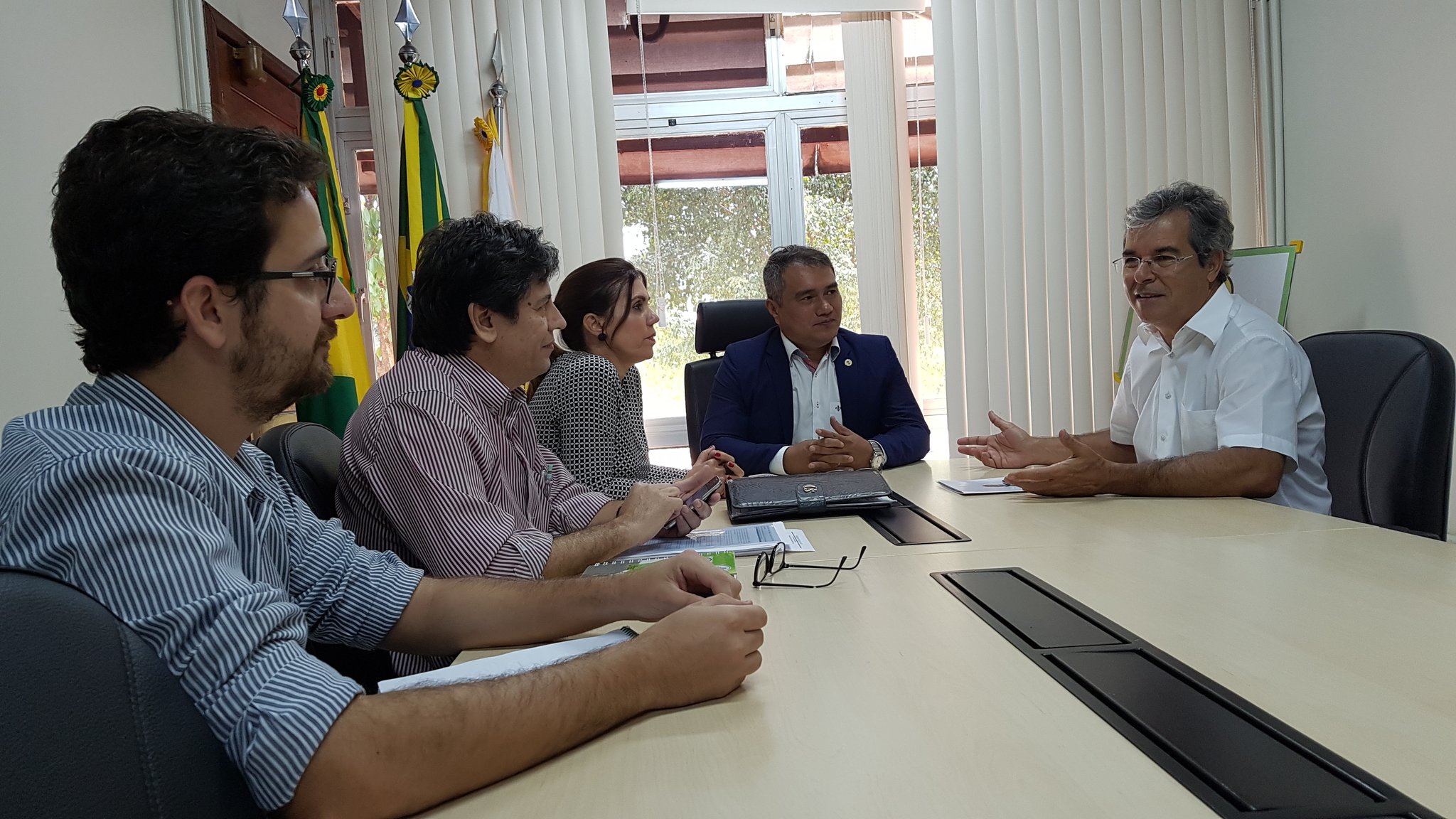 Senador Jorge Viana discute com Minoru parceria entre Ufac e Universidade de Pequim