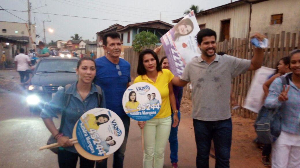Candidato Raimundo Vaz cumpre agenda em bairros do segundo distrito da Capital