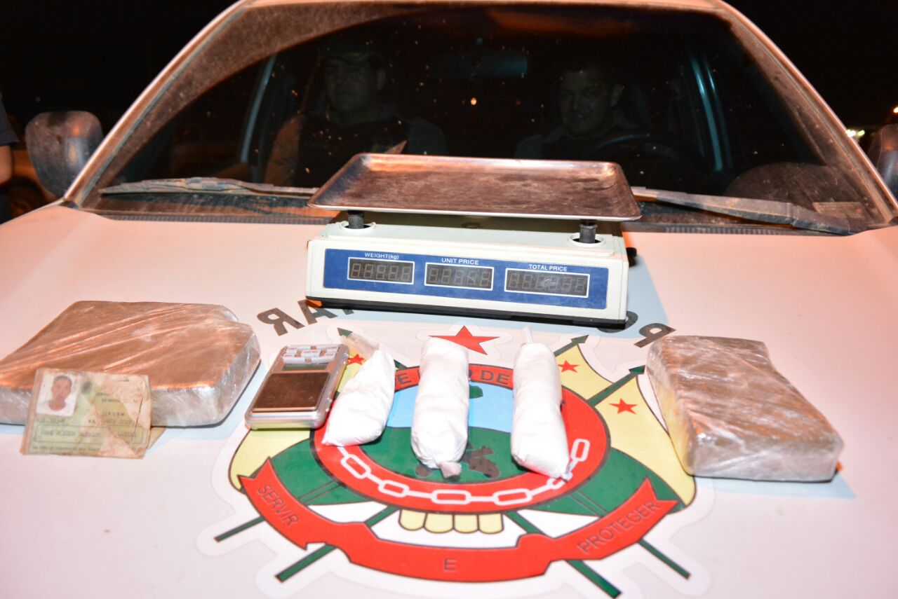 Bope apreende mais de 1 kg de maconha no Conjunto Rosa Linda, em Rio Branco