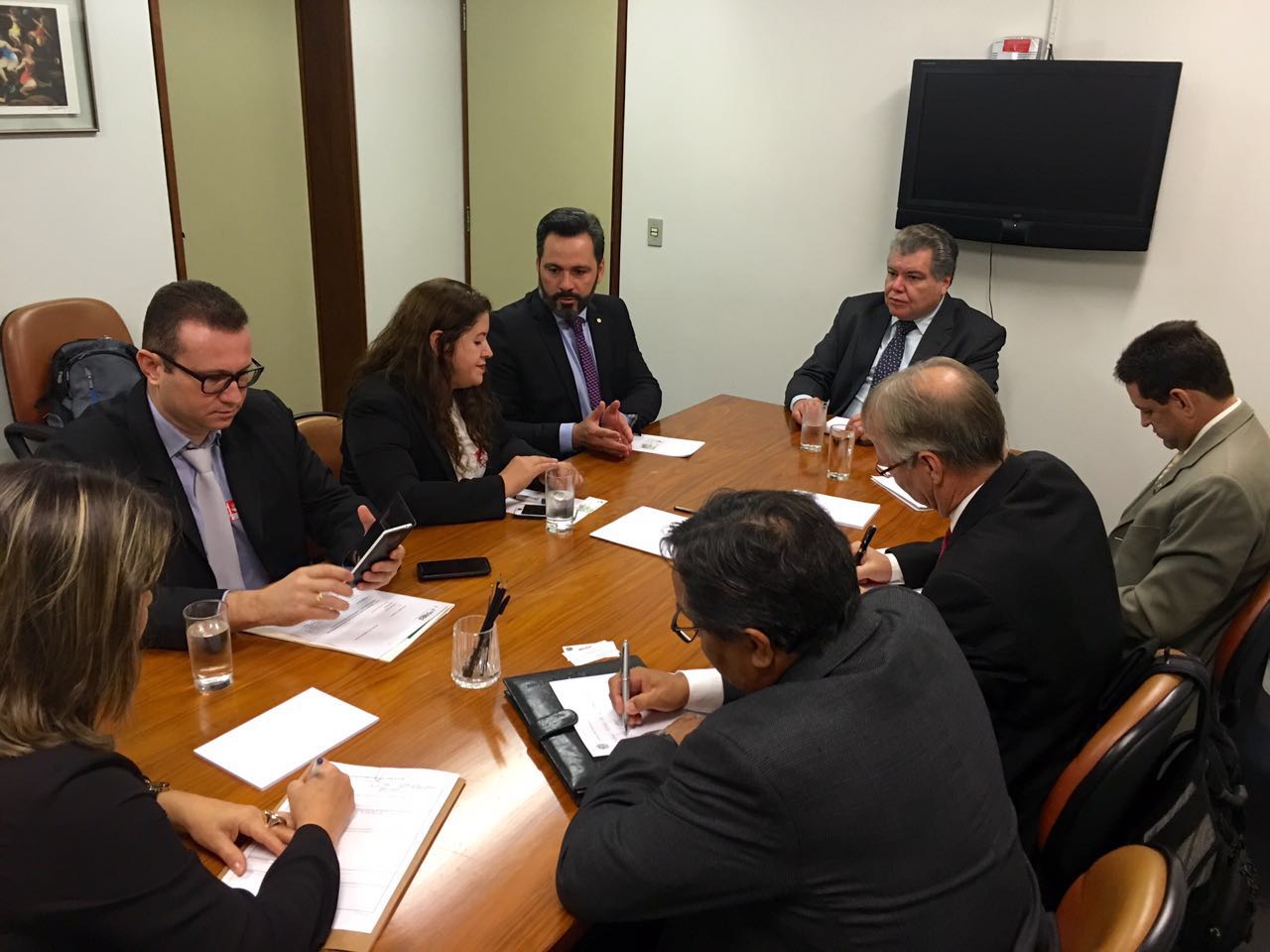 Ministro do Meio Ambiente recebe Alan Rick e membros da FIEAC e do CIPEM em reunião