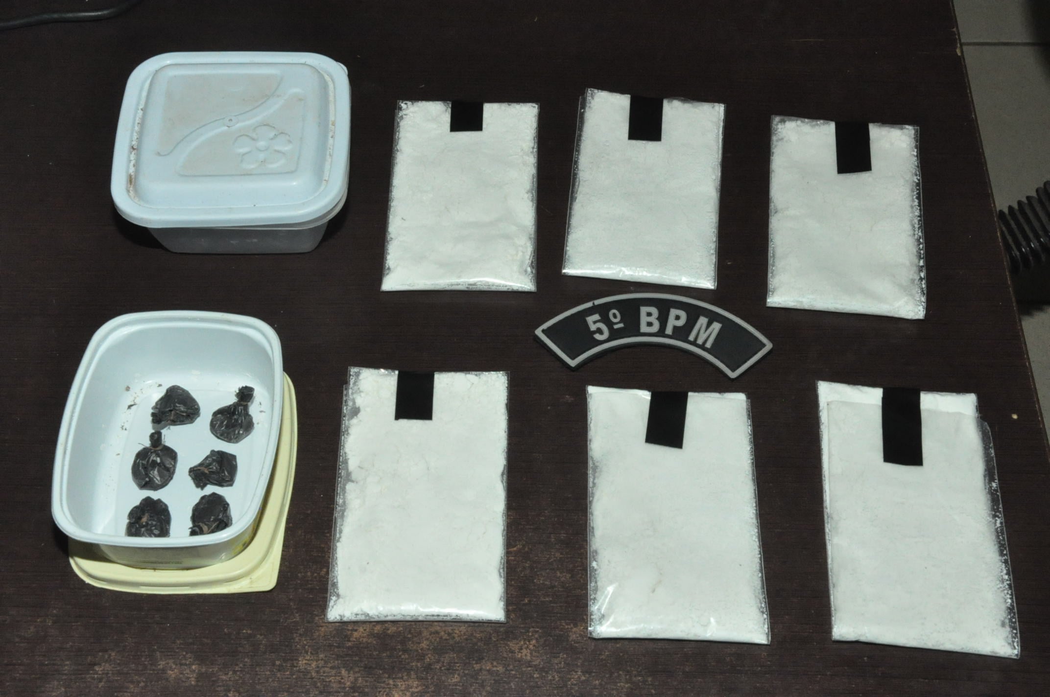 Material apreendido/Foto: ContilNet