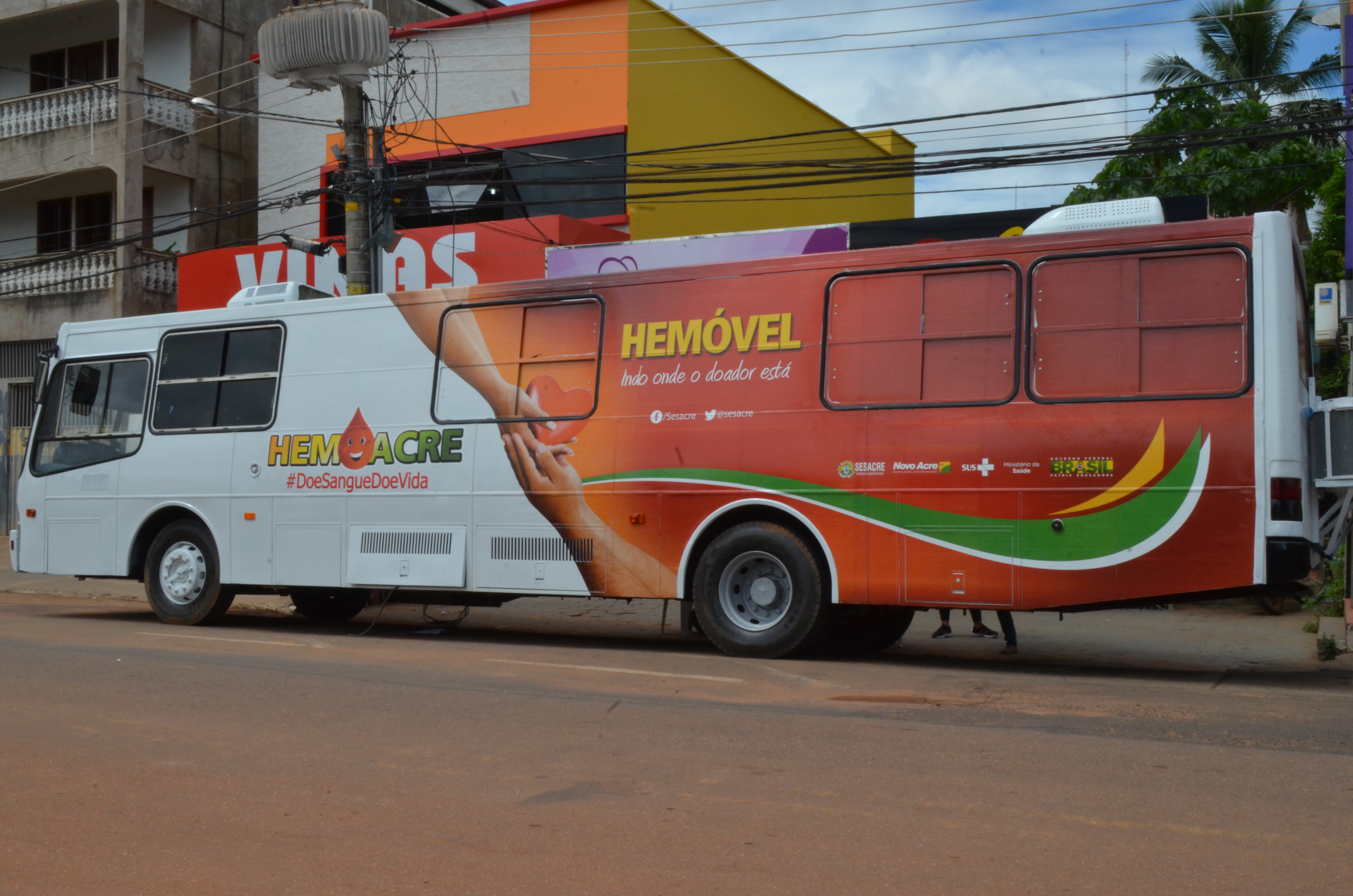 Unidade móvel do Hemoacre quebra e campanha itinerante é suspensa