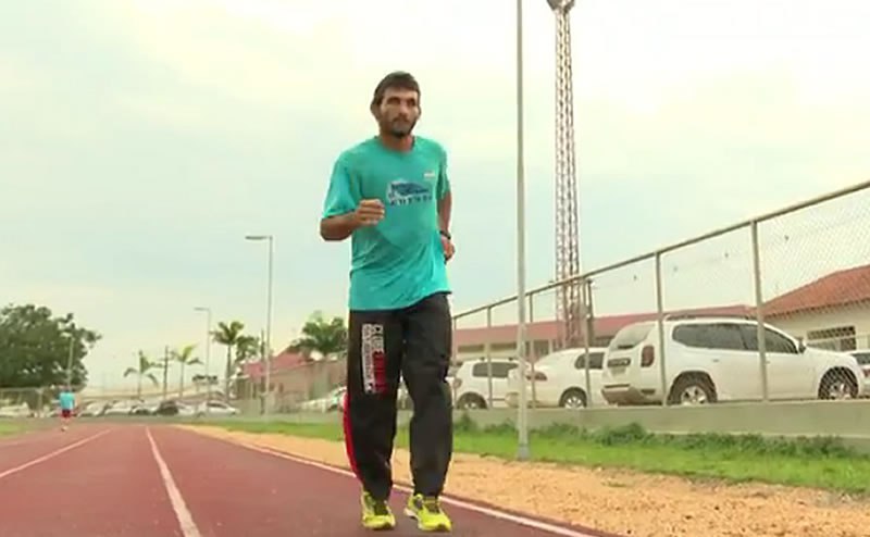 Gari vai representar o Acre em Campeonato Regional de Atletismo; “Treino no trabalho”