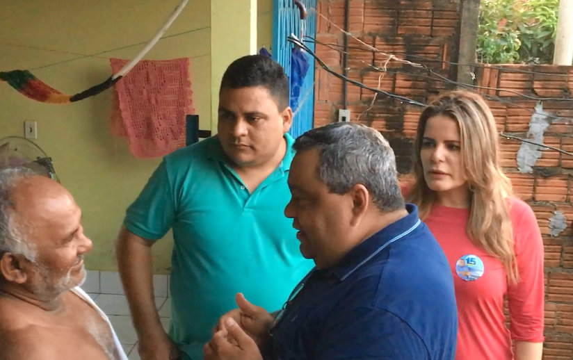 Charlene: “Os adversários estão incomodados com o crescimento da candidatura do Mazinho”