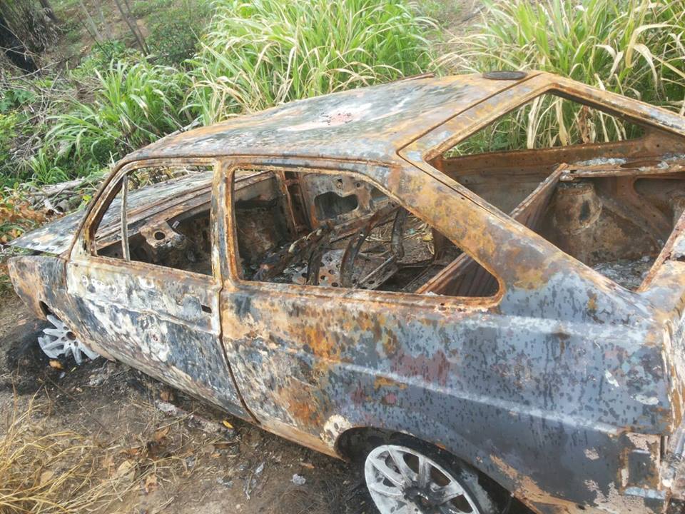 Carro de homem que teve cabeça decepada é encontrado incendiado em Rio Branco