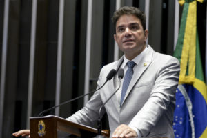 Plenário do Senado durante sessão não deliberativa. Em discurso, senador Gladson Cameli (PP-AC). Foto: Jefferson Rudy/Agência Senado