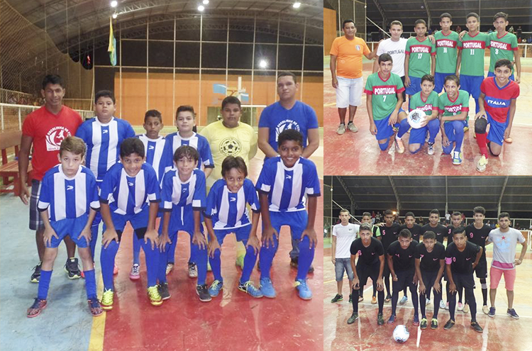 Copas Dente de Leite, Sub-14 e Sub-17: Sena-Esporte, Portugal e Shalke dominam a noite do Futsal em Sena