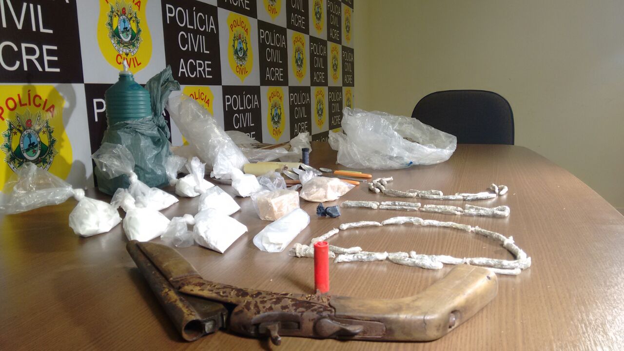 Polícia Civil identifica e prende acusado de tráfico de drogas e porte ilegal de arma no Taquari