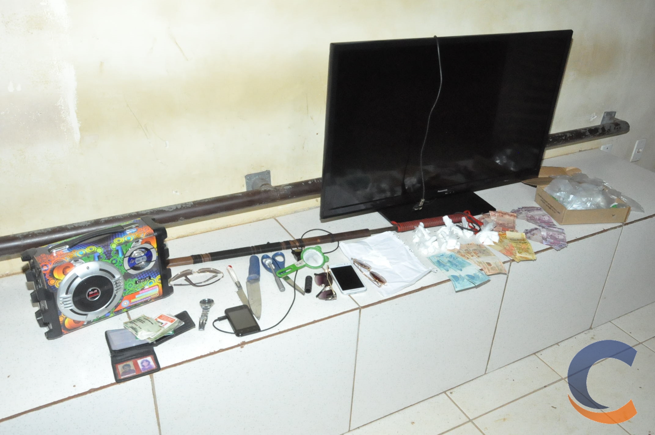 Durante Operação Saturação Máxima, Polícia apreende drogas, dinheiro e eletrônicos no Taquari