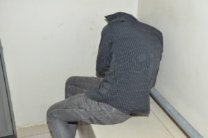 Alexandre da Silva, vulgo "Gago", que encontrava-se com os benefícios do regime semiaberto, foi preso novamente/Foto: Reprodução.