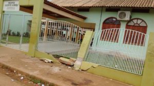 Residência assaltada na rua Coronel Sebastião Dantas no bairro Sobral/Foto: Reprodução.