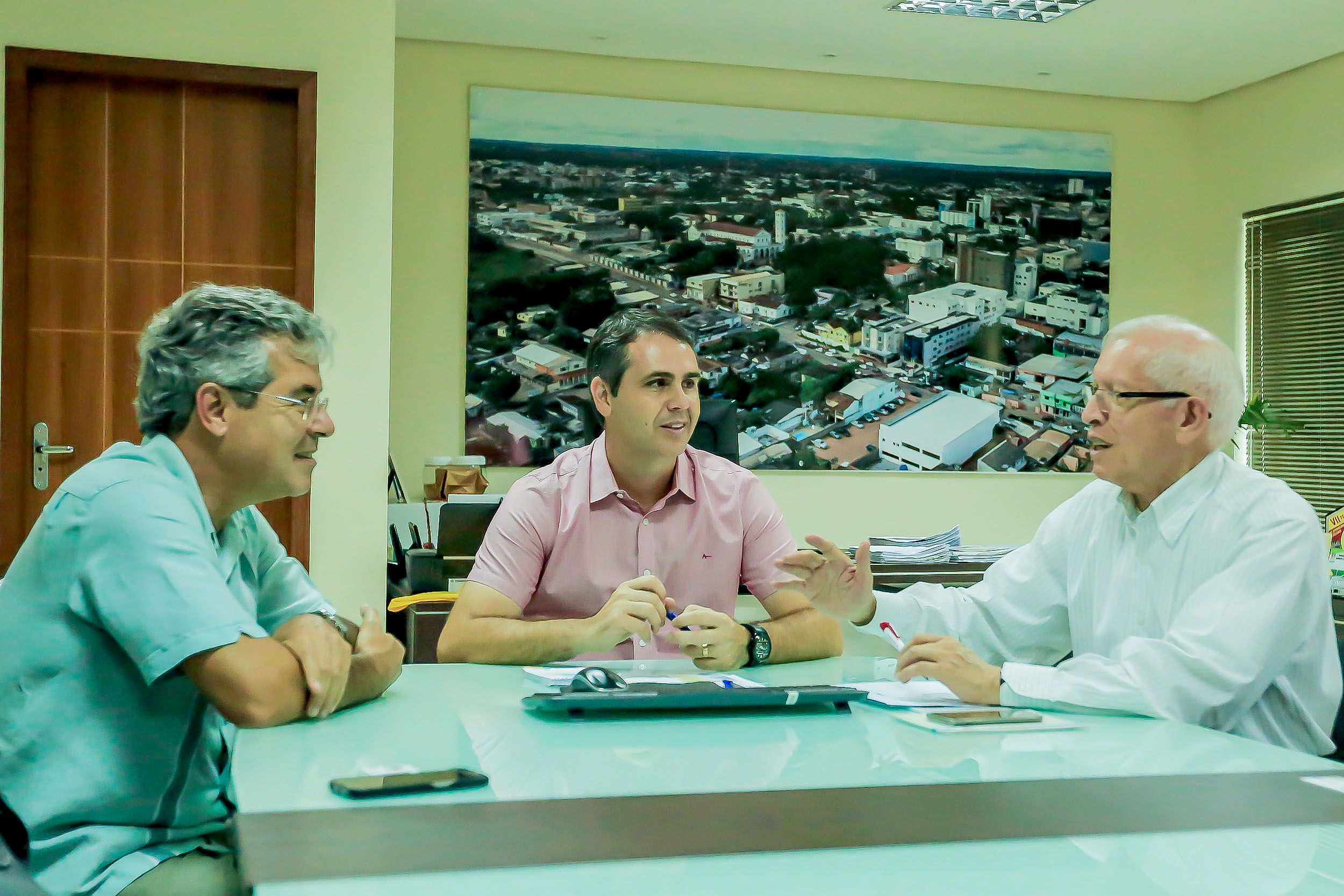 Marcus Alexandre e Jorge Viana debatem avanços tecnológicos para Rio Branco