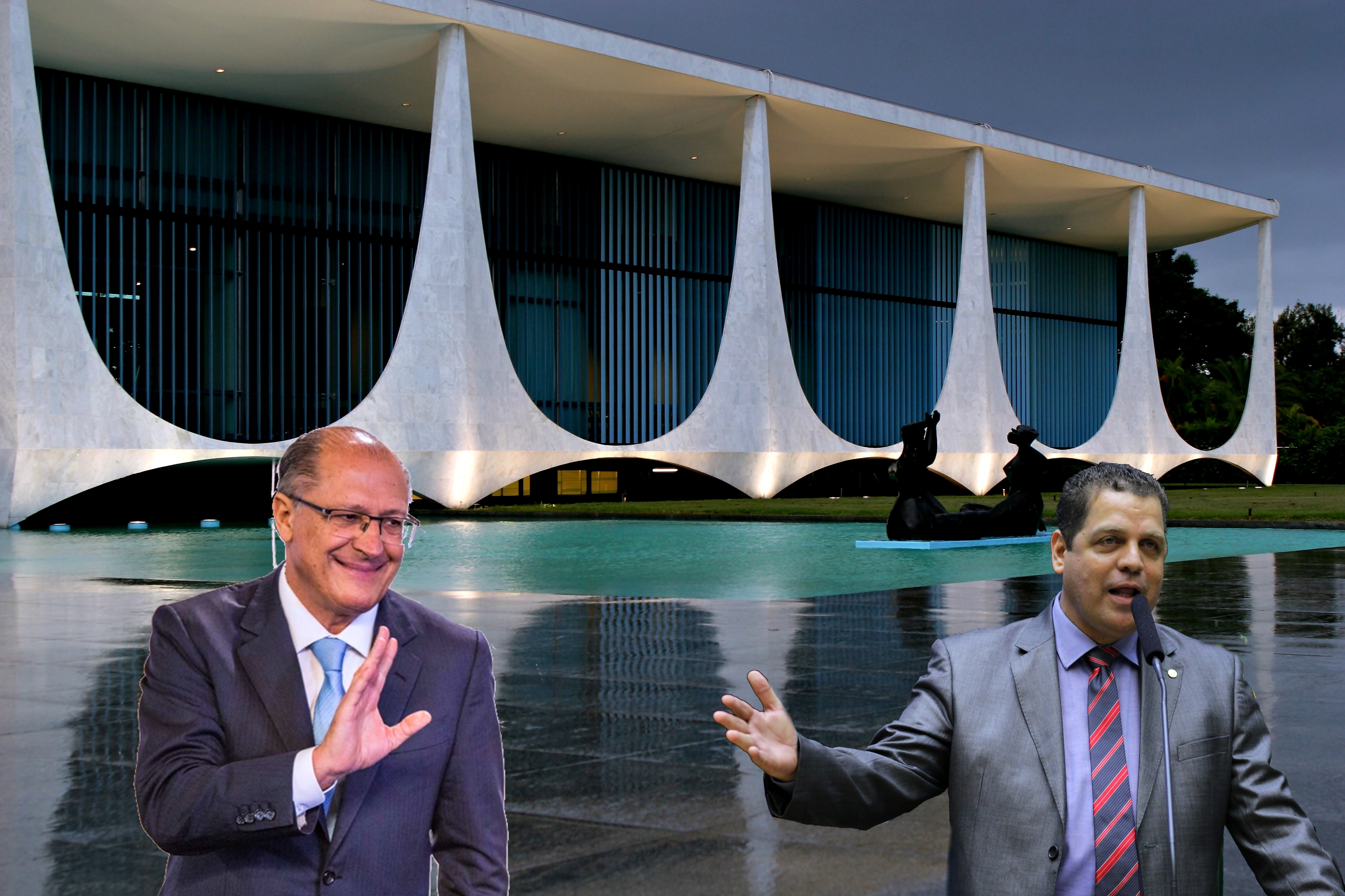 Eleição 2018: Rocha apresenta vídeo de Alckmin durante festa de confraternização