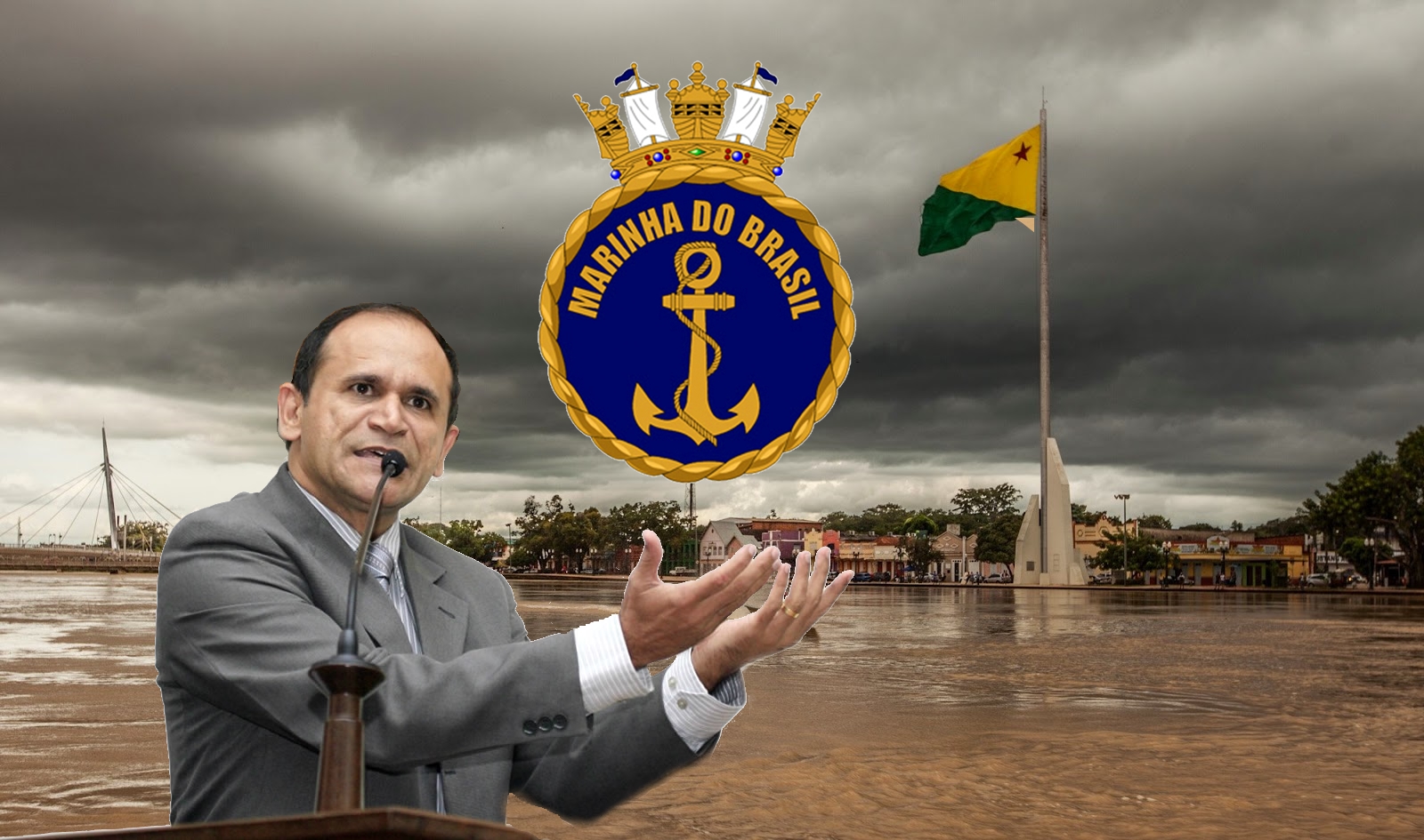 Deputado Moisés Diniz pede instalação de uma agência fluvial da Marinha fiscalizando o Rio Acre