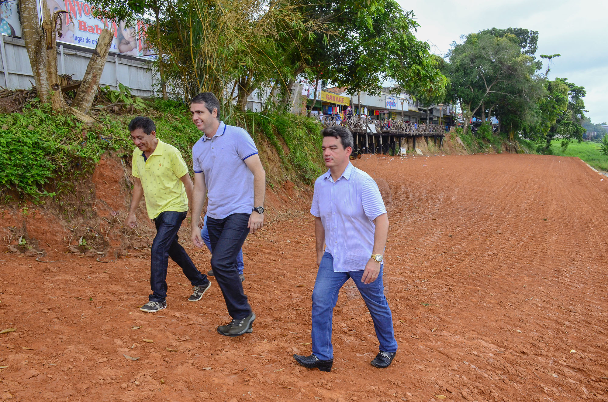 Marcus Alexandre detalha finalização da contenção no calçadão Raimundo Escócio