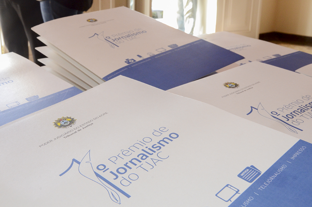 TJAC premia vencedores do 1ª Prêmio de Jornalismo do Poder Judiciário Acreano nesta quarta