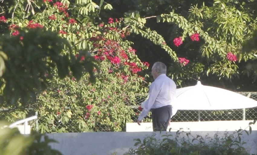 Presidente Michel Temer volta a morar no Palácio Jaburu em Brasília