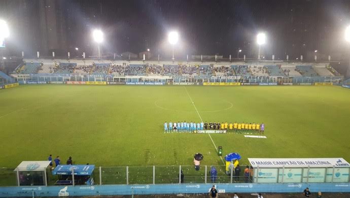 Galvez é eliminado pelo Paysandu em partida válida pela Copa Verde em Belém do Pará