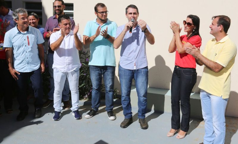 Reinauguração da Escola Menino Jesus Um dos primeiros alunos Savio Montenegro Foto Marcos Vicentti 5