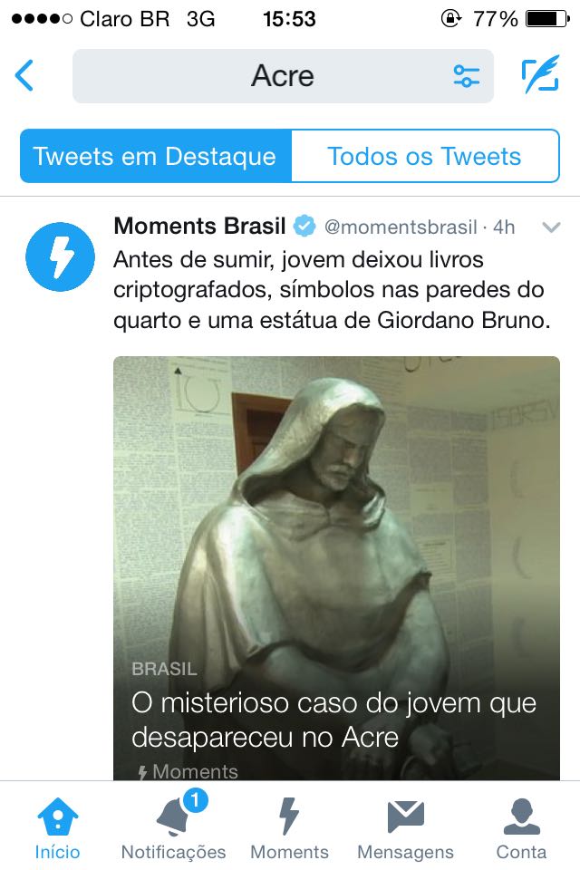 Acre chega ao topo das redes sociais com desaparecimento misterioso de jovem