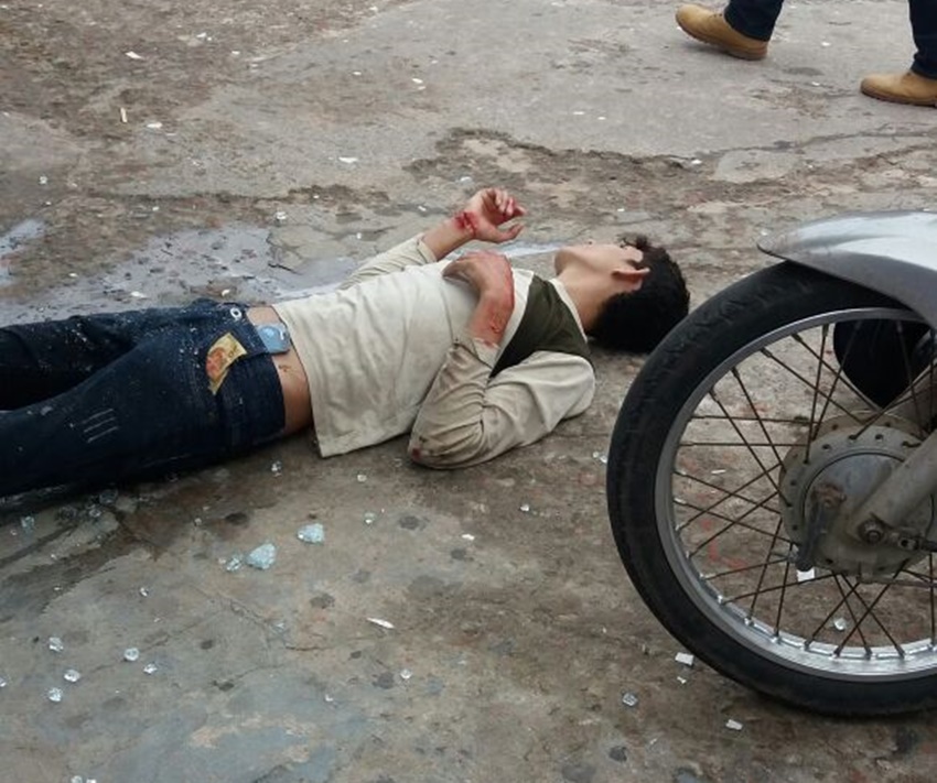 Policial à paisana reage a assalto em posto de gasolina e atira em suspeito