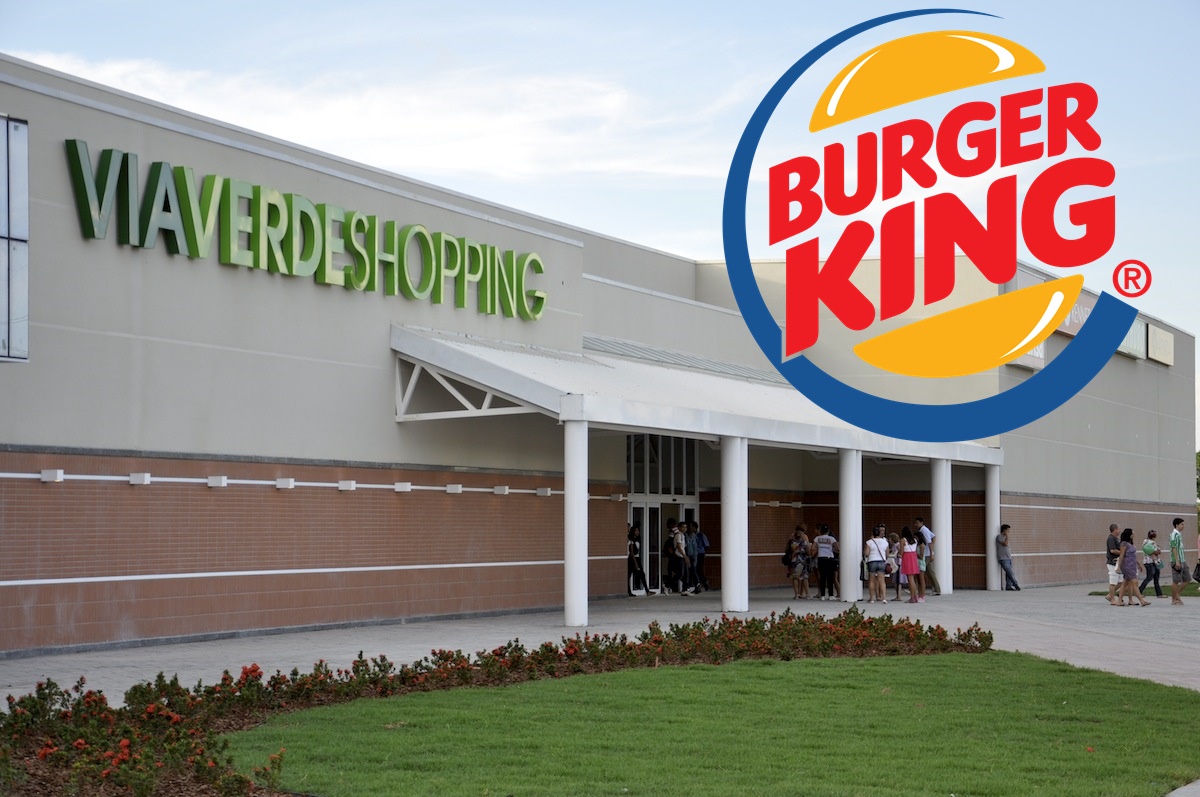 Quiosques no Via Verde Shopping aumentam em 50% e Burger King inaugura em abril