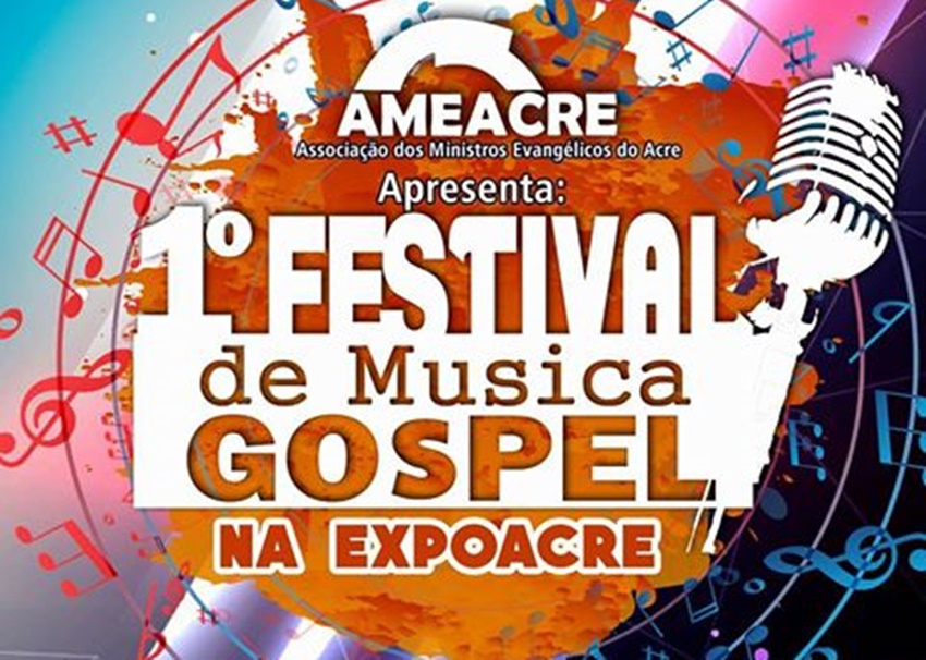 Ameacre realiza o primeiro festival de música gospel inédita na Expoacre