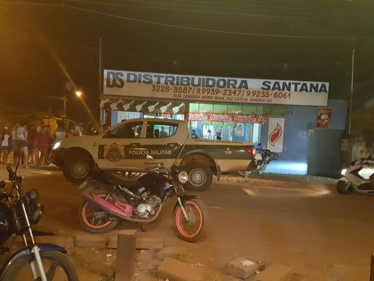 Comerciante fica com bala alojada na coluna após tentativa de assassinato