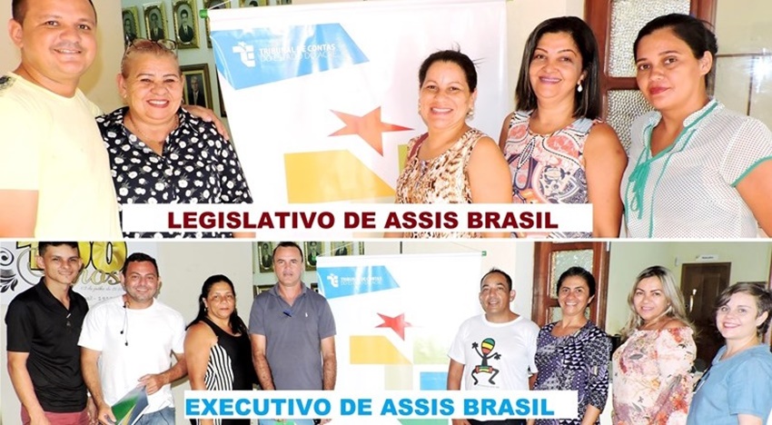 Vereadores, vice-prefeito e secretários de Assis Brasil participam de seminário no TCE