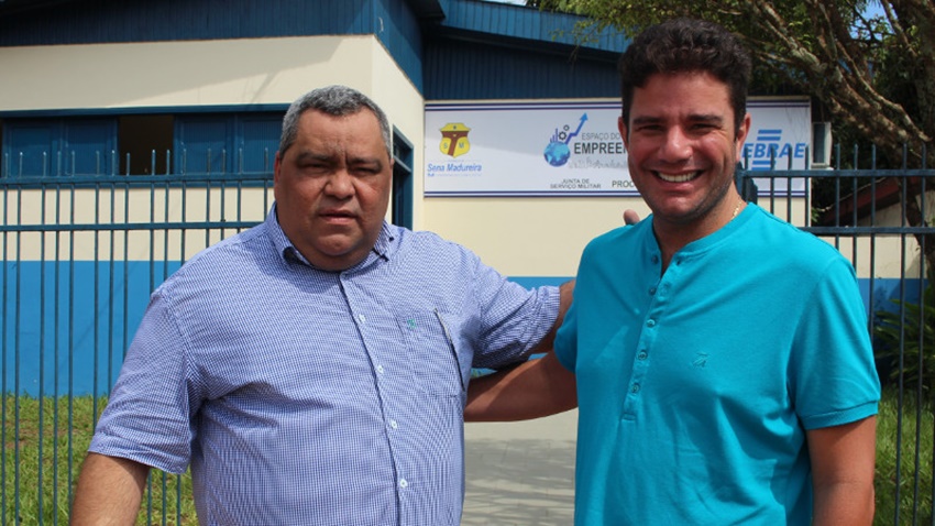 Cameli visita Sena Madureira e confirma investimentos na BR-364 e Luz Para Todos