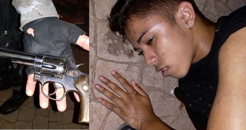 Assaltante é baleado no momento em que tentava levar moto e celular de mulher que saia de academia