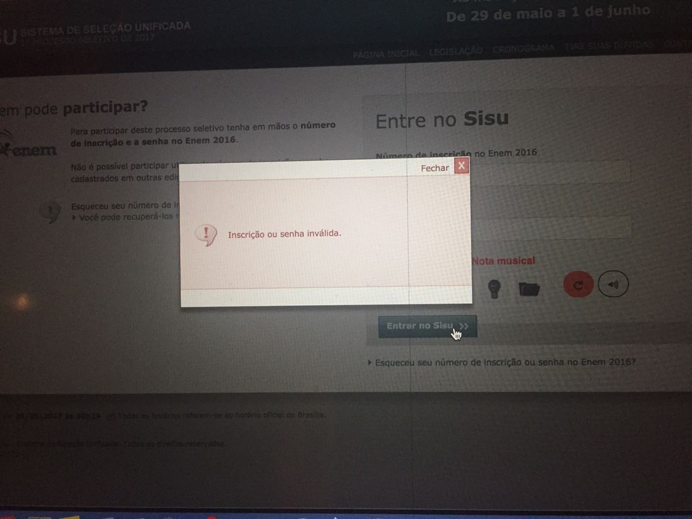 Prazo de inscrição do Sisu começa nesta segunda e alunos relatam dificuldade