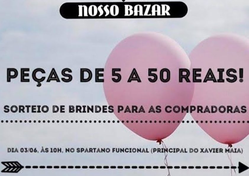 Com peças a partir de R$5, bazar vai doar dinheiro para ONG de animais abandonados