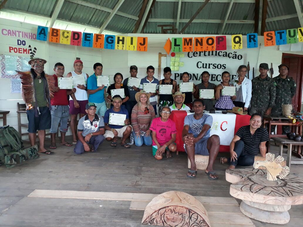 Pronatec certifica estudantes indígenas no Parque Nacional Serra do Divisor