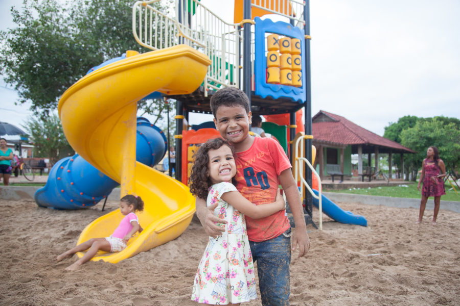Parque Tucumã ganha novos pontos de lazer e recreação para as crianças