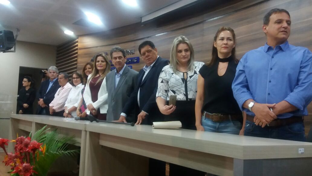 Roberto Jefersson empossa Charlene Lima como nova presidente do PTB no Acre
