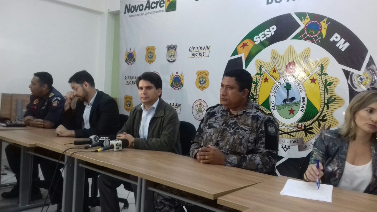 Apesar de execuções constantes, secretário diz que Acre reduziu em mais de 6% o número de homicídios