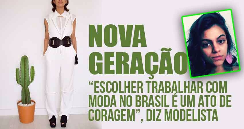 “Trabalhar com moda no Brasil é um ato de coragem”, diz modelista acreana