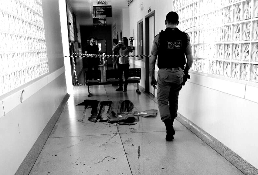 Bandidos invadem a UPA da Cidade do Povo e vigilante é baleado duas vezes ao reagir a assalto