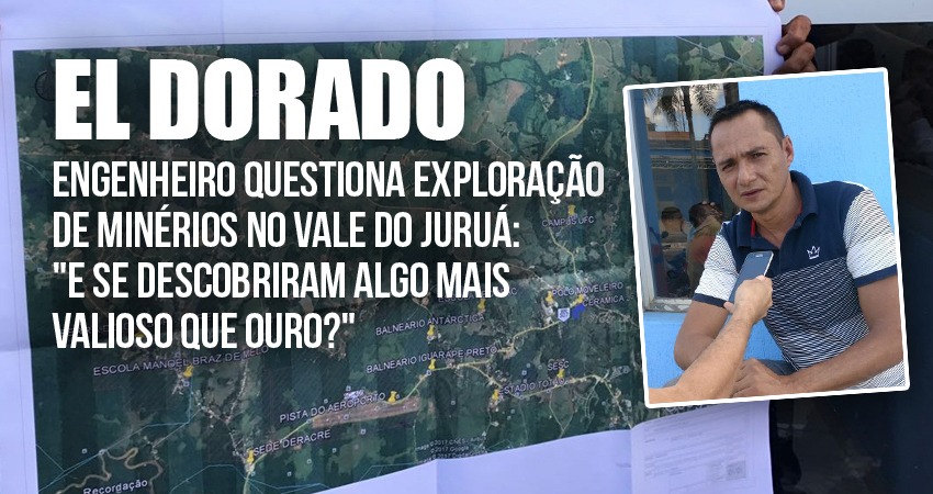 Exploração mineral no Vale do Juruá: “E se descobriram algo mais valioso que ouro?”