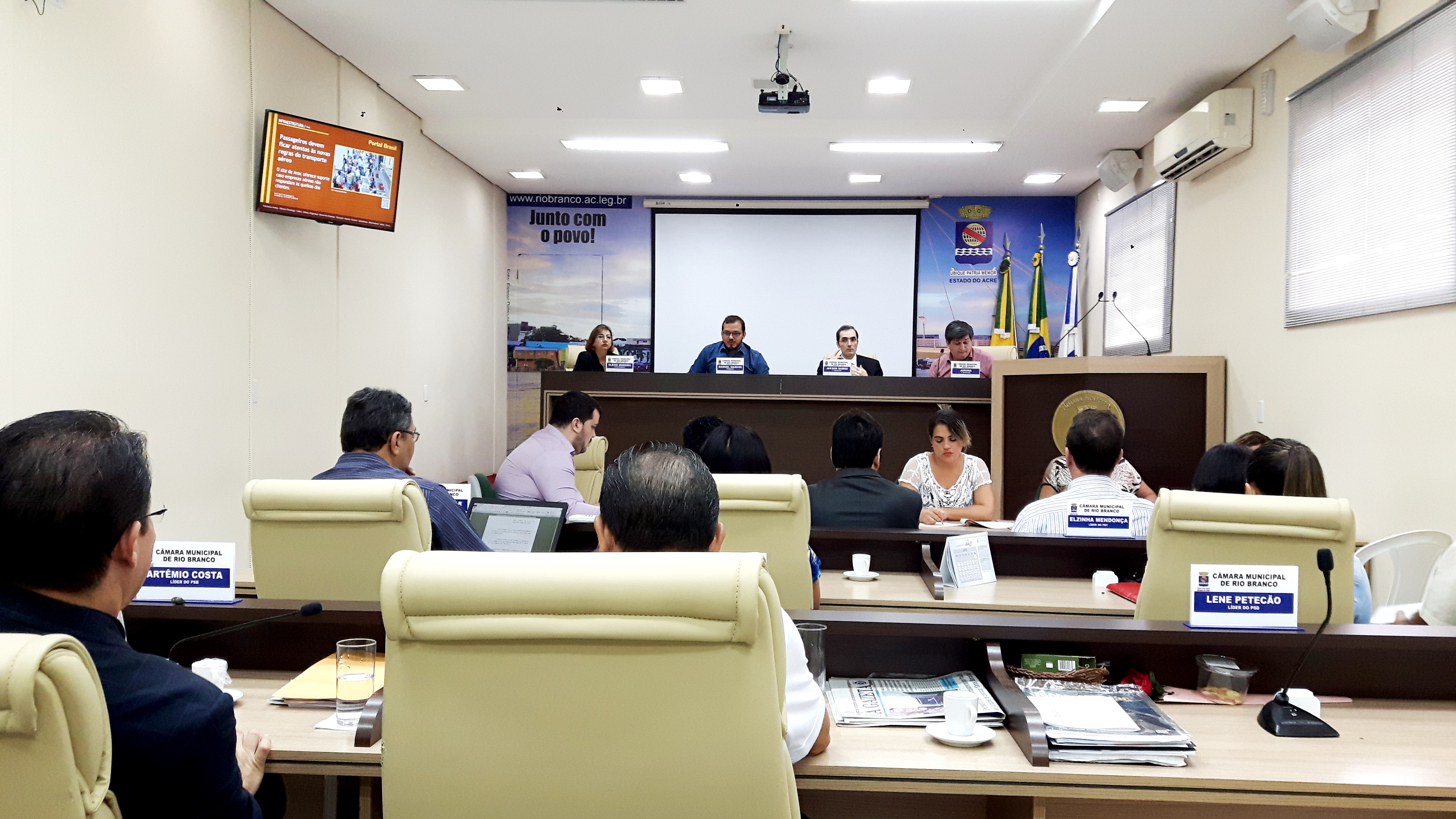 Câmara de Rio Branco debate metas fiscais em audiência pública