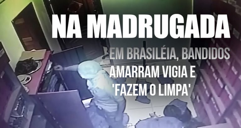Brasiléia: bandidos amarram vigia e ‘fazem o limpa’ em rodoviária da cidade